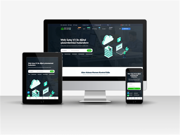 Web Satış - Domain - Hosting Satış V3